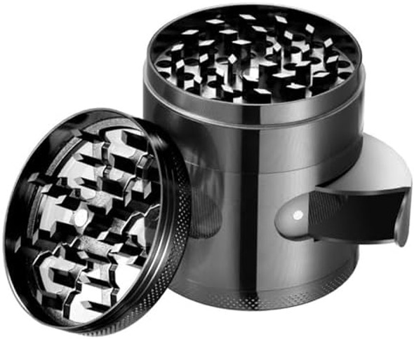 Spice Crusher Grinder Manual Spice Grinder Small Portable Zinc Alloy Herb Grinder For Household Kitchen Restaurant Black Spice Crusher Grinder Manual Spice Grinder Small Portable Zinc Alloy Herb Grinder For Household Kitchen Restaurant Black