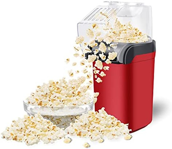 Hot Air Popcorn Popper Electric Pop Corn Maker Healthy And Quick Snack No Oil Needed With Measuring Cup Hot Air Popcorn Popper Electric Pop Corn Maker Healthy And Quick Snack No Oil Needed With Measuring Cup