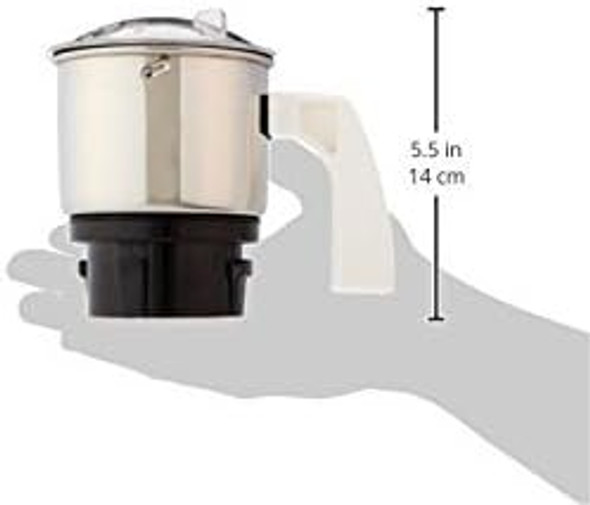 Preethi 0.4L Chutney Jar For Eco Plus/Chef Pro And Blue Leaf 0.4-Liter Preethi 0.4L Chutney Jar For Eco Plus/Chef Pro And Blue Leaf 0.4-Liter