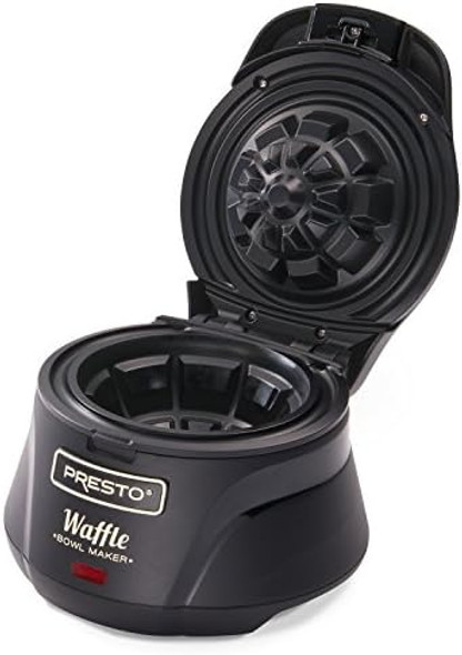 Presto Belgian Waffle Bowl Maker (03500) And Presto Stuffler Stuffed Waffle Maker (03512) Black Presto Belgian Waffle Bowl Maker (03500) And Presto Stuffler Stuffed Waffle Maker (03512) Black