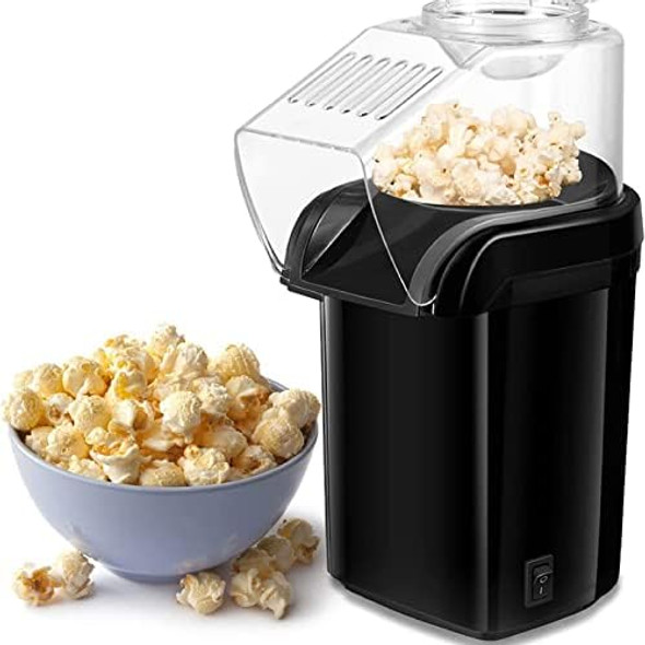 Mini Electric Hot Air Popcorn Maker Electric Popcorn Machine For Healthy Oil Popcorn