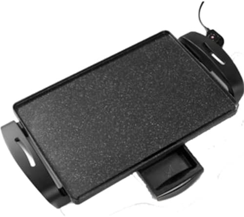 Starfrit The Rock Electric Griddle - Family Size (19" X 13") - Rock.Tec Non-Stick - Variable Temperature Control - 1500W