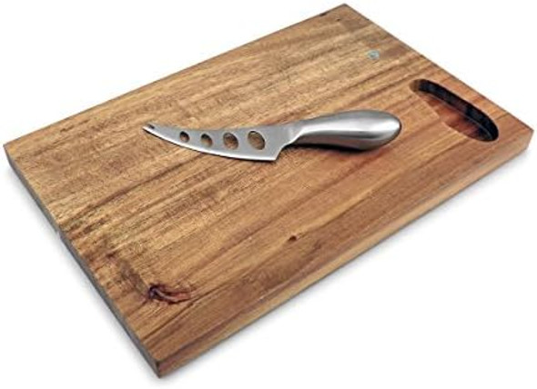 Swissmar Mini Acacia Board With Knife 2 Piece Set. Swissmar Mini Acacia Board With Knife 2 Piece Set.
