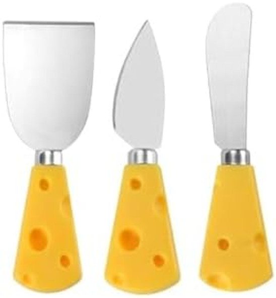 3Pcs Cheese Knifecheese Handle Cheese Knife Set For Cutting Boardscute Cheese Handle Knife Setmini Steel Stainless Cheese Cutter Spreader Fork For Party Wedding Christmas Charcuterie Accessories 3Pcs Cheese Knifecheese Handle Cheese Knife Set For Cutting Boardscute Cheese Handle Knife Setmini Steel Stainless Cheese Cutter Spreader Fork For Party Wedding Christmas Charcuterie Accessories