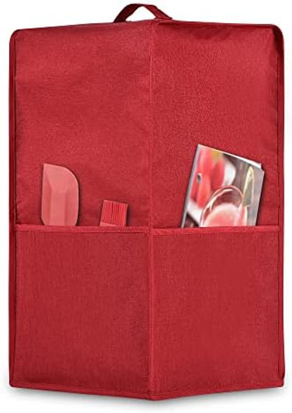 Blender Dust Cover With Accessory Pocket Compatible With Ninja Foodi Waterproofeasy Clean (Red) Blender Dust Cover With Accessory Pocket Compatible With Ninja Foodi Waterproofeasy Clean (Red)