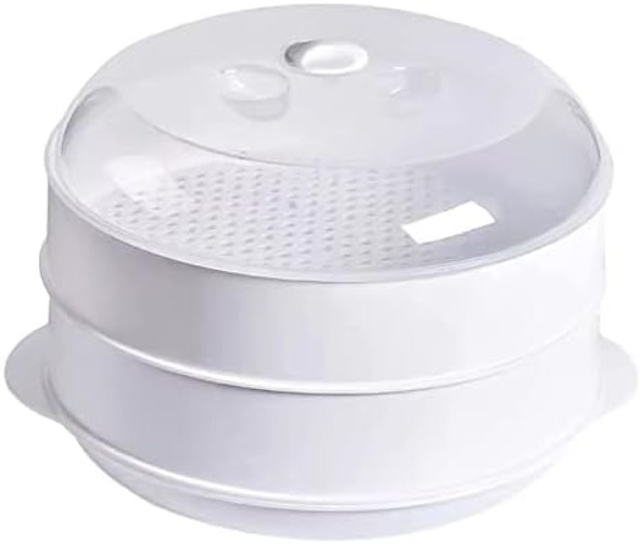 Plastic Vegetable Steamer - Microwave Steamer With Lid Bpa 2 Tier