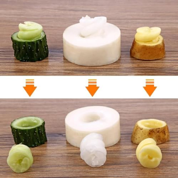 Red Spiral Slicer Radish Potato Spiral Cutter Vegetables Fruits Spiral Twist Knife Scroller Stainless Steel Magic Scroller Graters Peelers And Slicers Red Spiral Slicer Radish Potato Spiral Cutter Vegetables Fruits Spiral Twist Knife Scroller Stainless Steel Magic Scroller Graters Peelers And Slicers