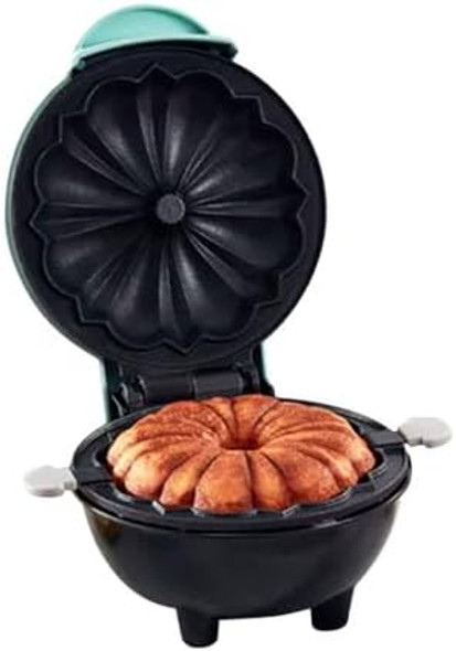 Mini Cake Maker Electric Cake Maker Double Side Quick Heating For Breakfast Parties Non-Stick Surface Easy To Clean Azure Blue Mini Cake Maker Electric Cake Maker Double Side Quick Heating For Breakfast Parties Non-Stick Surface Easy To Clean Azure Blue