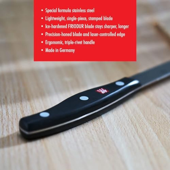 Zwilling Twin Signature 6-Inch Utility Knife Razor-Sharp Made In Company-Owned German Factory With Special Formula Steel Perfected For Almost 300 Years Dishwasher Safe