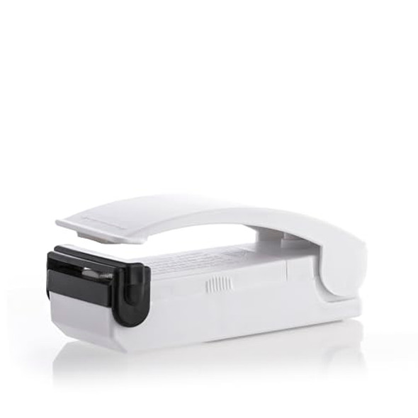 Innovagoods® Plastic Bag Sealer And Household Vacuum Sealer 2-In-1 For Food And Vacuum Packaging Bags Airtight Seal To Prolong Food Preservation.