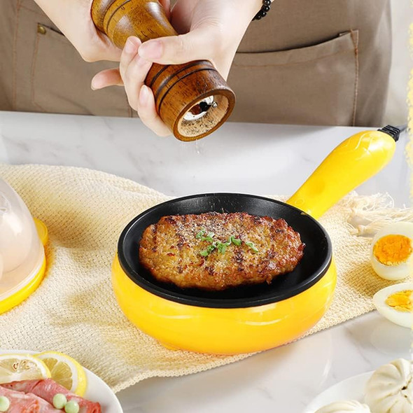 Egg Maker Machine Egg Cooker Multifunctional Two-In-One Stainless Steel Egg Cooker Non-Stick Coated Annular Heat Dissipation Hole Automatic Power-Off Egg Cooker