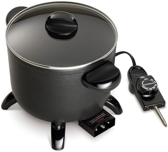 Presto 06006 Kitchen Kettle Multi-Cooker/Steamer Black