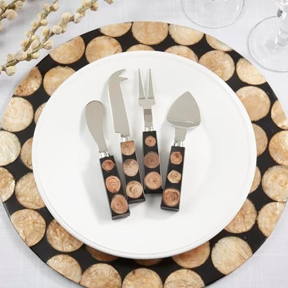 Artisan Cork Handle Cheese Cutlery Set