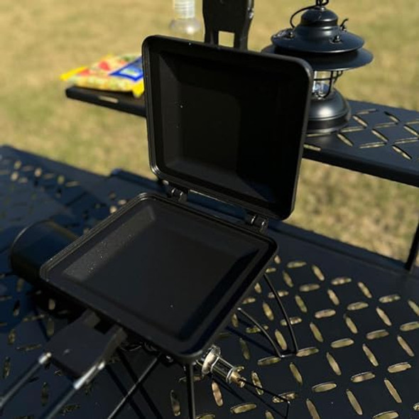 Sandwich Maker Foldable Portable Non Stick Breakfast Maker Press Pan For Home Camping