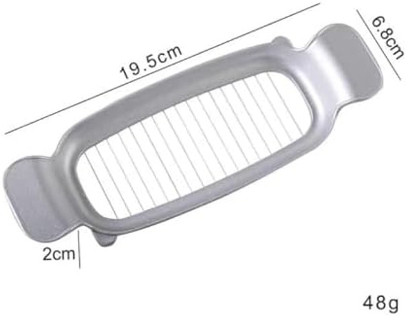 Butter Slicer Cutter Stainless Steel 16 Pcs Sharp Stainless Steel Wires For Portion Control Butter Slicer Cutter Cheese Slicer With Portable Grip For Butter Cheese Fruit Baking