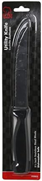 Chef Craft Select Vegetable Knife 4.5 Inch Blade 8.5 Inches In Length 2 Piece Set Stainless Steel/Black Chef Craft Select Vegetable Knife 4.5 Inch Blade 8.5 Inches In Length 2 Piece Set Stainless Steel/Black