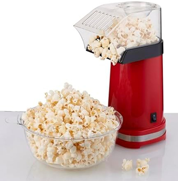 Pm102-Red Deluxe Hot Air Personal Popcorn Popper Pm102-Red Deluxe Hot Air Personal Popcorn Popper