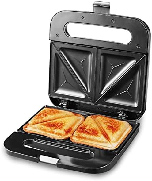Elite Gourmet Esm2207Xss Sandwich Panini Maker Grilled Cheese Machine Tuna Melt Omelets Non-Stick Cooking Surface 2 Slice 750 Watts Stainless Steel Elite Gourmet Esm2207Xss Sandwich Panini Maker Grilled Cheese Machine Tuna Melt Omelets Non-Stick Cooking Surface 2 Slice 750 Watts Stainless Steel