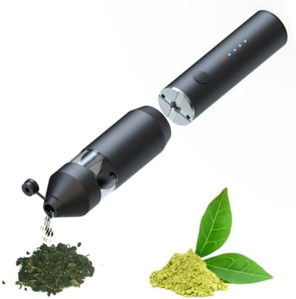 Rechargeable Electric Grinder Double Stainless Steel Blades Suitable For Spices And Dry Herbs Built-In Battery Removable Automatic Grinding Pen Rechargeable Electric Grinder Double Stainless Steel Blades Suitable For Spices And Dry Herbs Built-In Battery Removable Automatic Grinding Pen