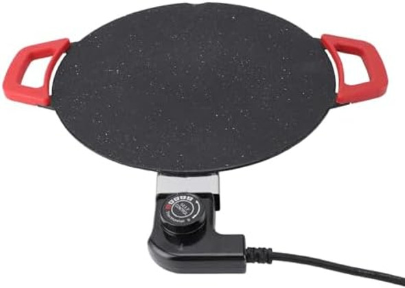 Fockety 11.8In Electric Griddle Nonstick Smokeless Electric Bbq Grill Baking Tray With Adjustable Temperature Control Crepe Maker With Handles Pancake Maker For Injera Lefse Mogogo Fockety 11.8In Electric Griddle Nonstick Smokeless Electric Bbq Grill Baking Tray With Adjustable Temperature Control Crepe Maker With Handles Pancake Maker For Injera Lefse Mogogo