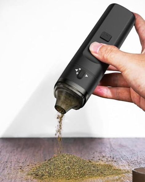 Portable Electric Herb Grinder Ultra-Fine Grinding Up To 1/1.5 GramUsb Rechargeable Aluminum Alloy Tooth Plastic Shell Herbal Grinder With Box (Gradient Blue-Gray) Portable Electric Herb Grinder Ultra-Fine Grinding Up To 1/1.5 GramUsb Rechargeable Aluminum Alloy Tooth Plastic Shell Herbal Grinder With Box (Gradient Blue-Gray)