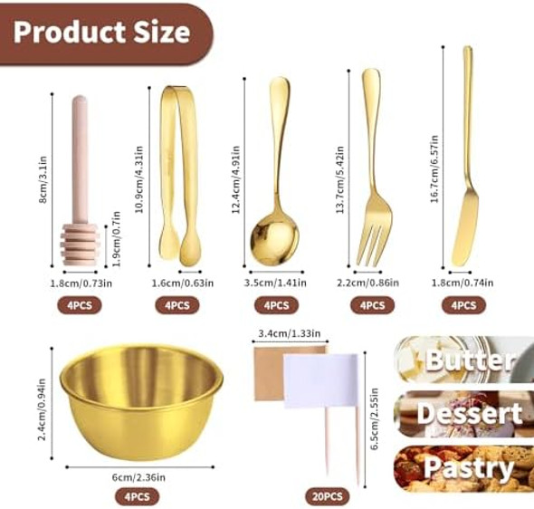 Charcuterie Boards Accessories Charcuterie Utensils Stainless Steel Spreader Knives Forks Spoons Mini Serving Tongs Small Dipping Bowls Toothpick Flags Utensils For Pastry Making Charcuterie Boards Accessories Charcuterie Utensils Stainless Steel Spreader Knives Forks Spoons Mini Serving Tongs Small Dipping Bowls Toothpick Flags Utensils For Pastry Making