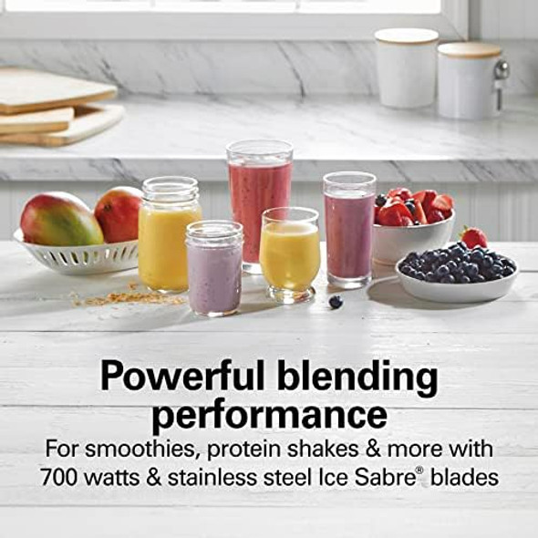 Hamilton Beach 4-In-1 Electric Immersion Hand Blender With Handheld Blending Stick Whisk + 3-Cup Food & Vegetable Chopper Bowl 2-Speeds 225 Watts Silver And Stainless Steel (59765)