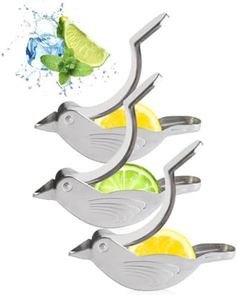 3Pcs Lemon Juicer Manual Lemon Squeezer Portable Lime Juicer Bird Shape Hand Press Juicer For Orange Lemon Lime Pomegranate (3Pcs) 3Pcs Lemon Juicer Manual Lemon Squeezer Portable Lime Juicer Bird Shape Hand Press Juicer For Orange Lemon Lime Pomegranate (3Pcs)