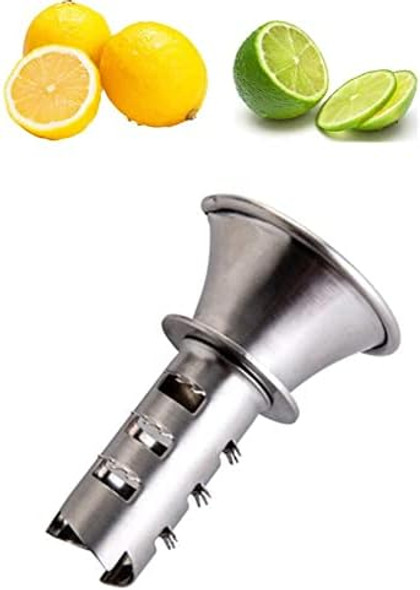 Stainless Steel Manual Lemon Juicer Squeezer Reamer Hand Held Citrus Juicer And Orange Pourer