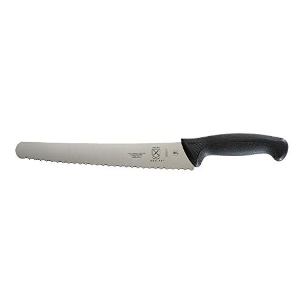 Mercer Culinary M23211 Millennia Black Handle 10-Inch Left Handed Wavy Edge Wide Bread Knife Mercer Culinary M23211 Millennia Black Handle 10-Inch Left Handed Wavy Edge Wide Bread Knife