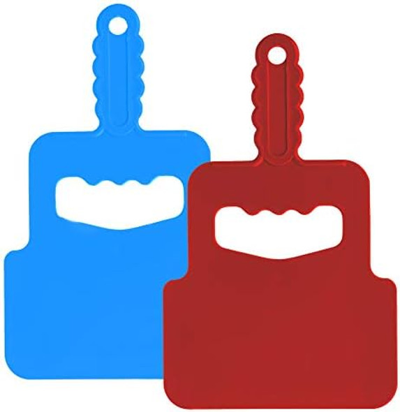 Barbecue Hand Fan - Manual Grill Hand Fan - Plastic Supporting Tool For Flame - Fan Hand For Bbq Camping Picnic Outdoor Cooking 2 Pcs