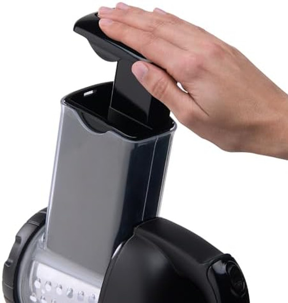Presto 02970 Professional Saladshooter Electric Slicer/Shredder Black1 Count