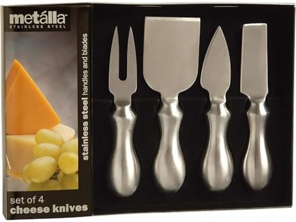 Prodyne K-4-S Stainless Steel Cheese Knives Set Of 4