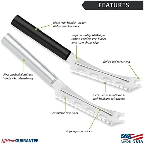 Rada Cutlery Cheese Knife Made In Usa Silver Handle
