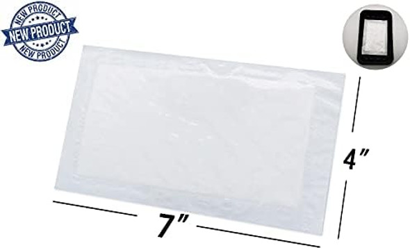 Meat Absorbent Pads 4X7 Inch Dri Lock 60 GramsWhite Meat Soaker Pads For Vacuum Sealer Bags (80Pcs)
