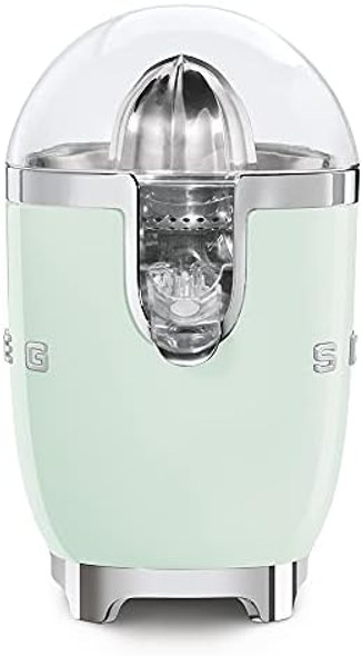Smeg 50'S Retro Style Citrus Juicer With Drip Spout Automatic Activation And Efficient Straining Pink Cfj11Pkus