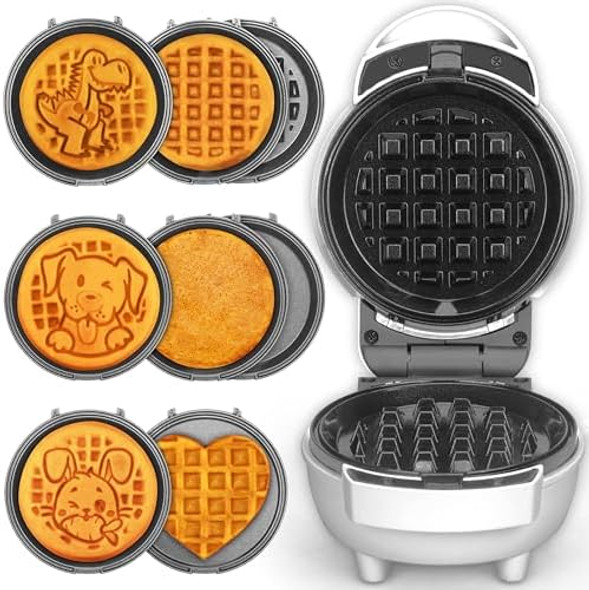 Pizzelle Maker Electric Non-Stick Stroopwafel Iron 2 X 5" Cookie Machine For Christmas 4" Mold Included White Pizzelle Maker Electric Non-Stick Stroopwafel Iron 2 X 5" Cookie Machine For Christmas 4" Mold Included White
