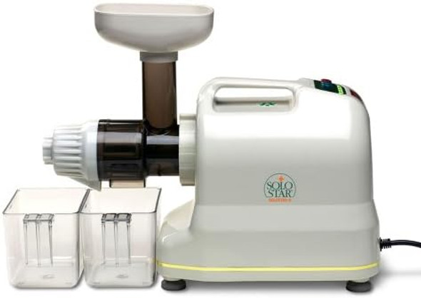 Tribest Solo Star-Ii Ss-9002-220V Single-Auger Juice Extractor 220V Not For Usa Use (European Cord)