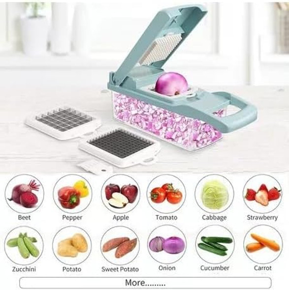 Mandolin Slicer Vegetable Chopper Onion Chopper And Pro 10-In-1 Professional Food Processor Chopper: Multipurpose Slicer And Cutter Juicing Device With Adjustable Vegetable Cutter (White) Mandolin Slicer Vegetable Chopper Onion Chopper And Pro 10-In-1 Professional Food Processor Chopper: Multipurpose Slicer And Cutter Juicing Device With Adjustable Vegetable Cutter (White)