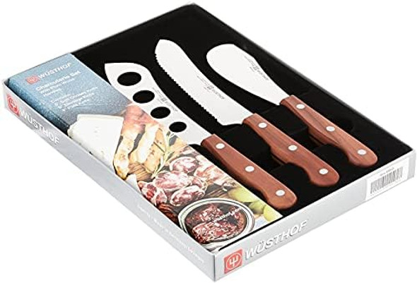 Wüsthof 3-Piece Plum Wood Charcuterie Set