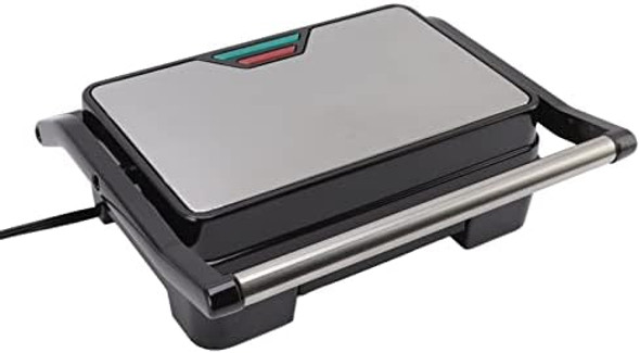 Yctze Panini Press Grill 850W Double Sided Heating Nonstick Breakfast Stainless Steel Maker For Apartment Reataurant Us 110V Yctze Panini Press Grill 850W Double Sided Heating Nonstick Breakfast Stainless Steel Maker For Apartment Reataurant Us 110V