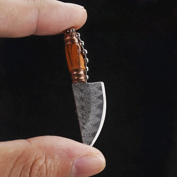 Mini Knife Set Mini Pocket Knife Set Tiny Knife Chef Keychain With Sheath For Package Opener Box Cutter Letter Opener-4Pcs