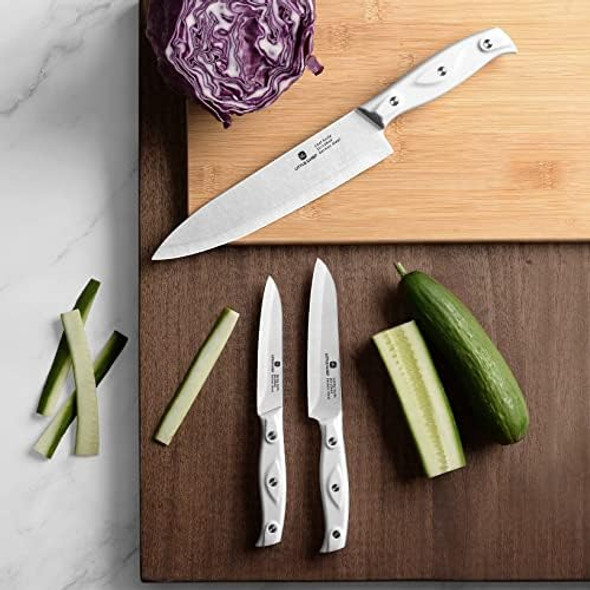 3PCS Chef Knife Ultra Sharp Kitchen Knife High Carbon Stainless Steel Chef knife set
