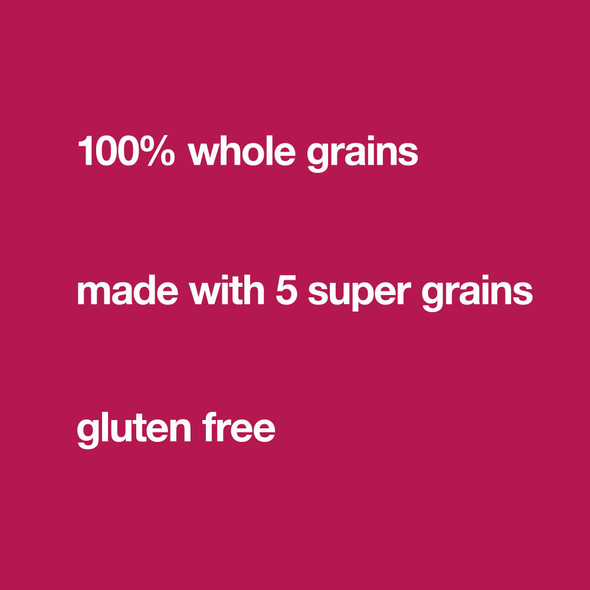 KIND HEALTHY GRAINS Granola  Healthy Snack  Raspberry Granola with Chia Seeds Snack Mix 11 OZ 6 Pack