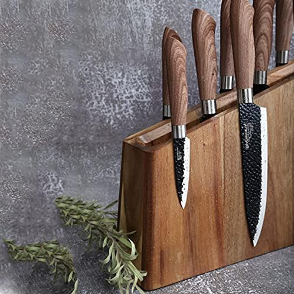 Magnetic Knife Block12-16 Knives Holder With Powerful MagnetsKnife Board Knife Strip Rack With Strong Magnet