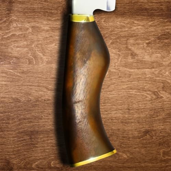 Brazilian Flame Handmade 2Mm Stainless Steel Field Knife With Sheath