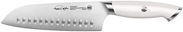 Cangshan Thomas Keller Signature Collection Swedish Powder Steel Forged 7-Inch Santoku Knife White