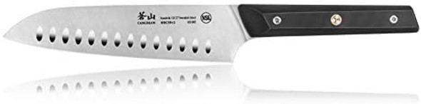 Cangshan Tg Series 62182 Swedish 12C27 Steel Santoku Knife 7-Inch G10 Handle