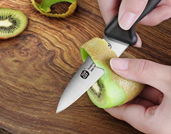 Cangshan Top Cut P2 Series 1022032 Swedish 14C28N Steel Paring Knife 3.5-Inch