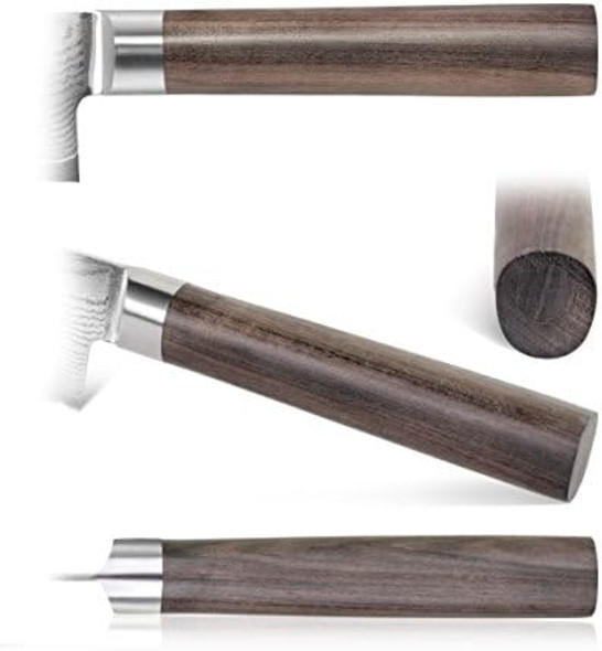 Cangshan J Series 62748 X-7 Steel Kiritsuke Knife With Walnut Sheath 7-Inch